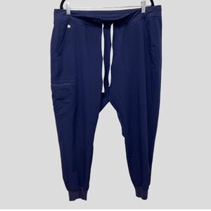 Figs navy scrub set